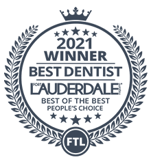Fort Lauderdale Magazine Best Dentist Winner 2021